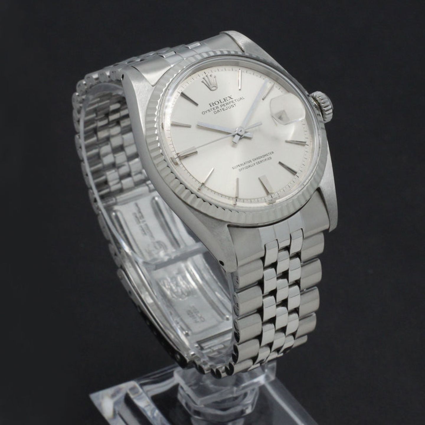 Rolex Datejust 1601 (1967) - Silver dial 36 mm Steel case (3/7)