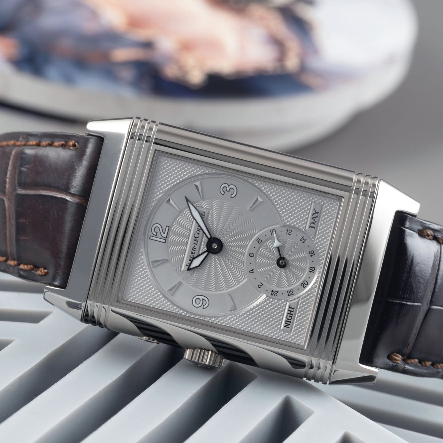 Jaeger-LeCoultre Reverso 270.3.54 (2004) - Grijs wijzerplaat 26mm Witgoud (2/8)