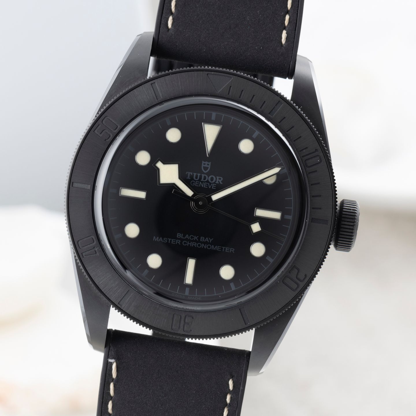 Tudor Black Bay 79210CNU (Unknown (random serial)) - Black dial 41 mm Ceramic case (3/8)