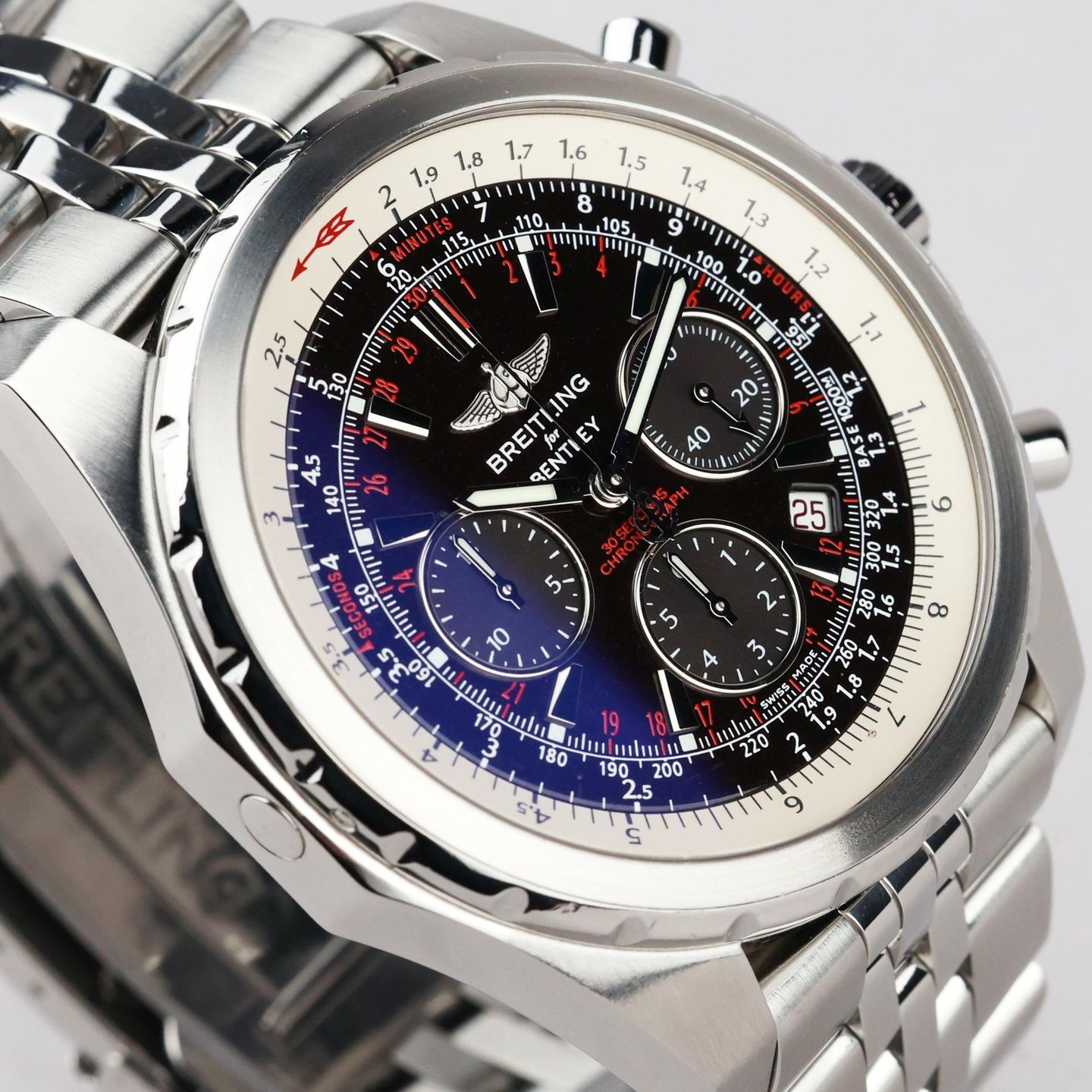 Breitling Bentley Motors A25363 (2012) - 48 mm Steel case (3/8)