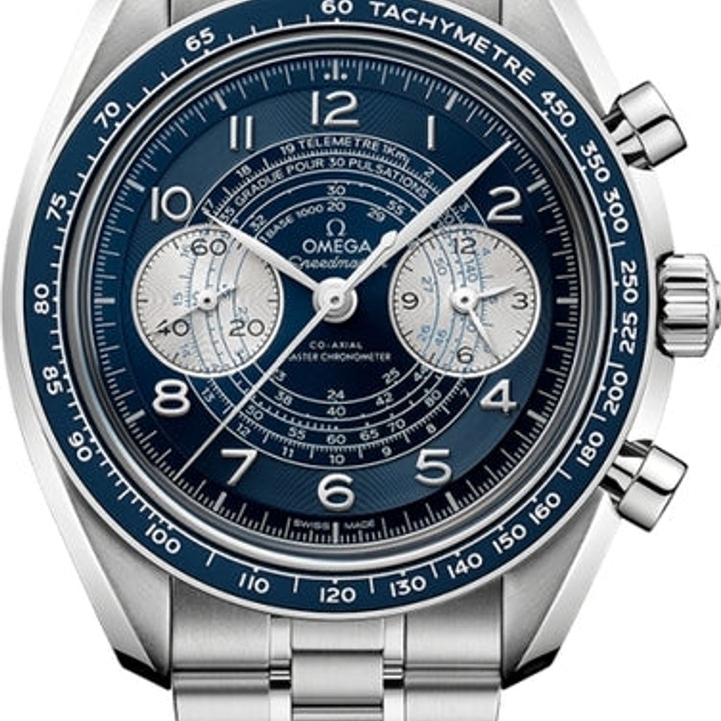 Omega Speedmaster Chronoscope 329.30.43.51.03.001 (2025) - Blue dial 43 mm Steel case (1/1)