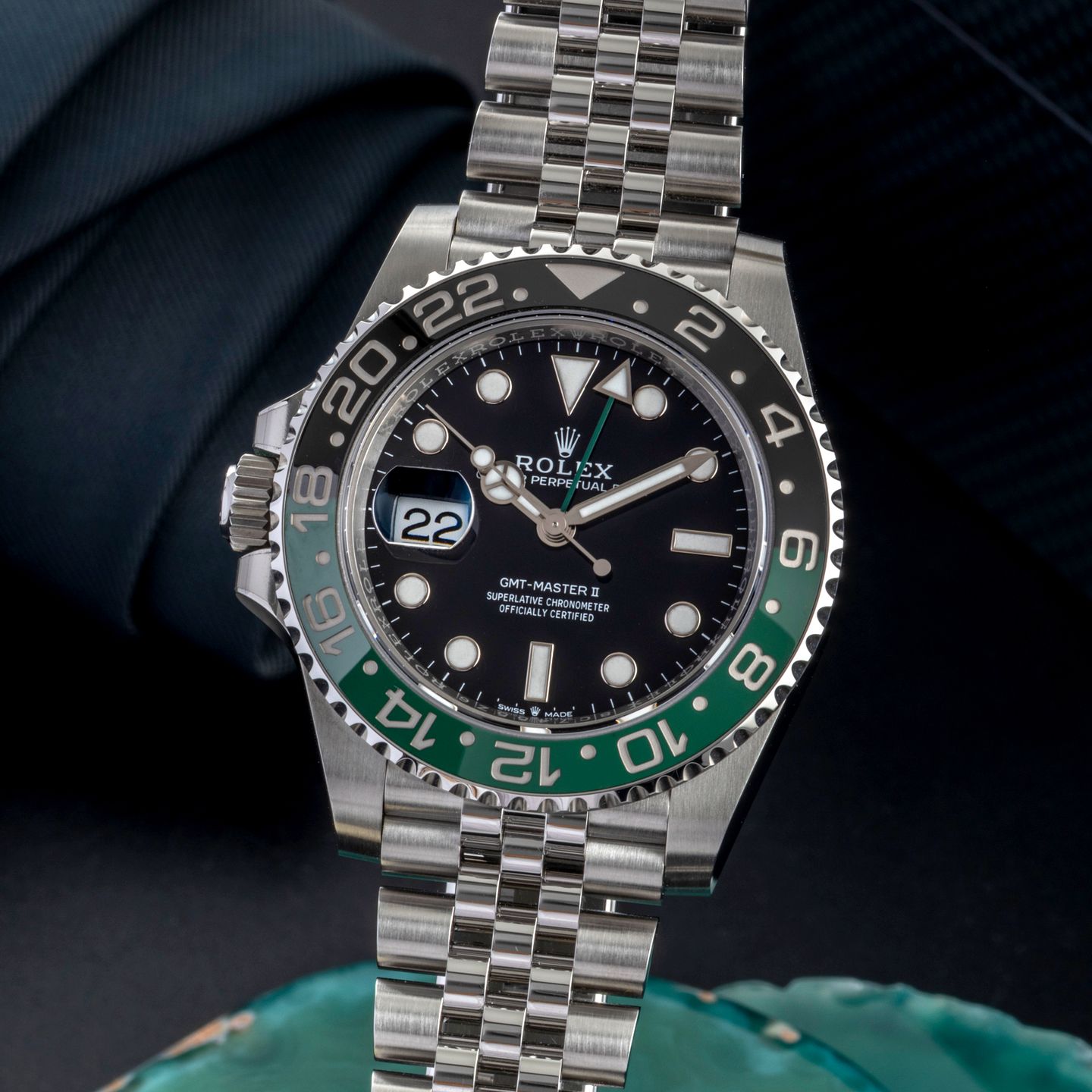 Rolex GMT-Master II 126720VTNR (Onbekend (willekeurig serienummer)) - Zwart wijzerplaat 40mm Staal (3/8)