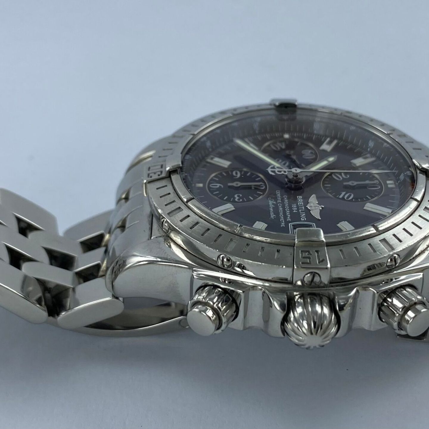 Breitling Chronomat Evolution B13356 (2009) - Grey dial 44 mm Steel case (4/8)