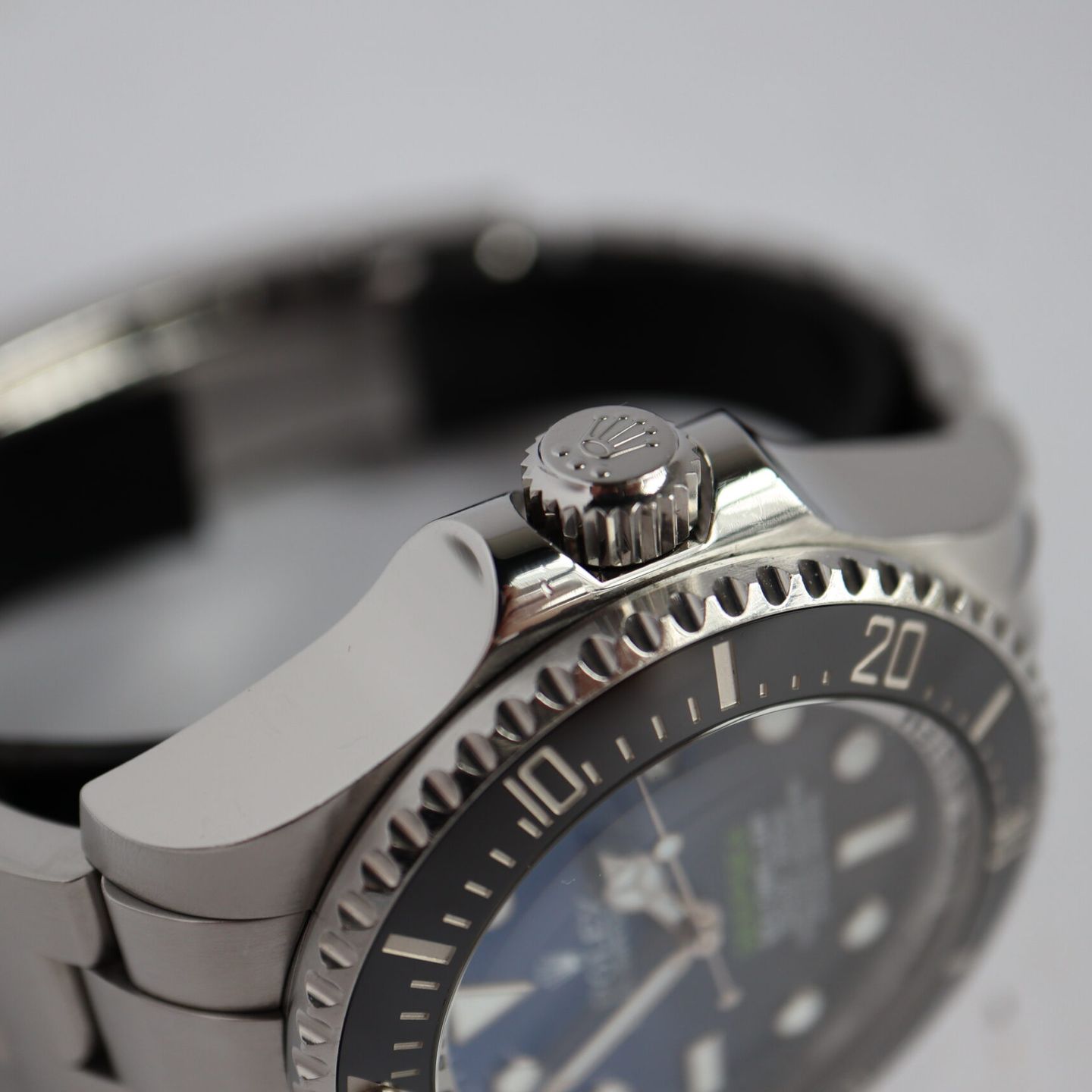 Rolex Sea-Dweller Deepsea 116660 (2015) - Blauw wijzerplaat 44mm Staal (7/8)