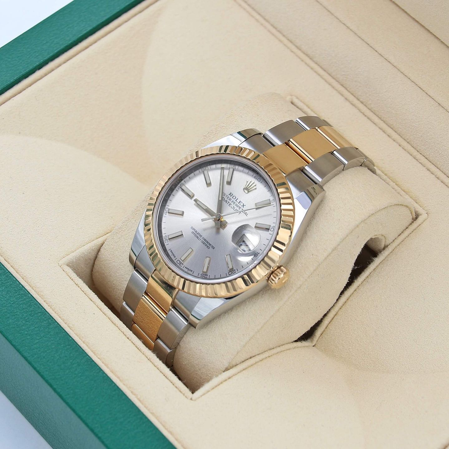 Rolex Datejust 41 126333 (Onbekend (willekeurig serienummer)) - 41mm Goud/Staal (1/5)