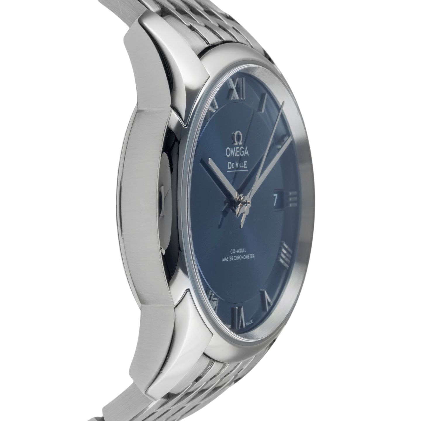 Omega De Ville 433.10.41.21.03.001 (2009) - Blue dial 41 mm Steel case (7/8)