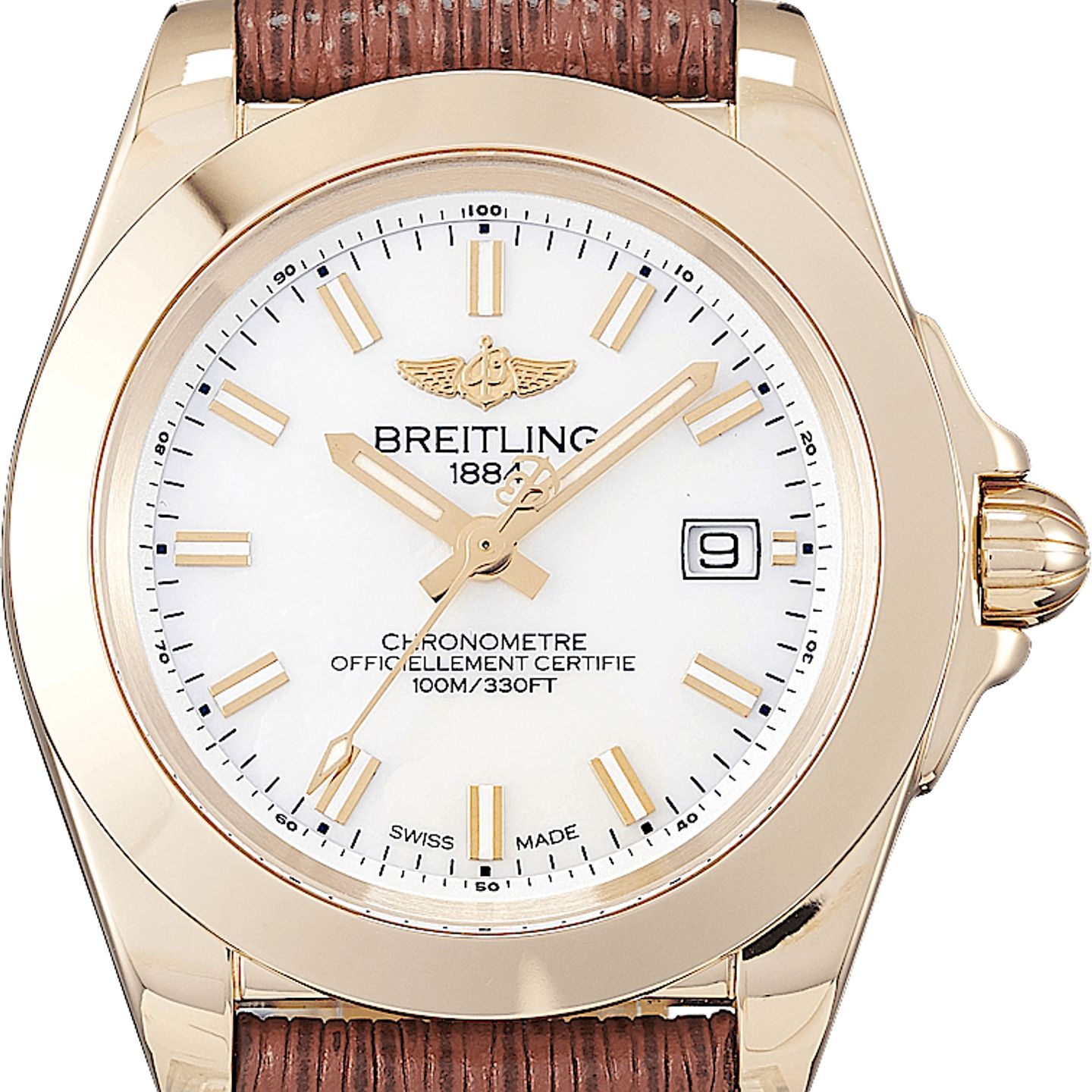 Breitling Galactic 32 H7133012.A802.211X.H14BA.1 (2022) - Pearl dial 32 mm Rose Gold case (1/5)