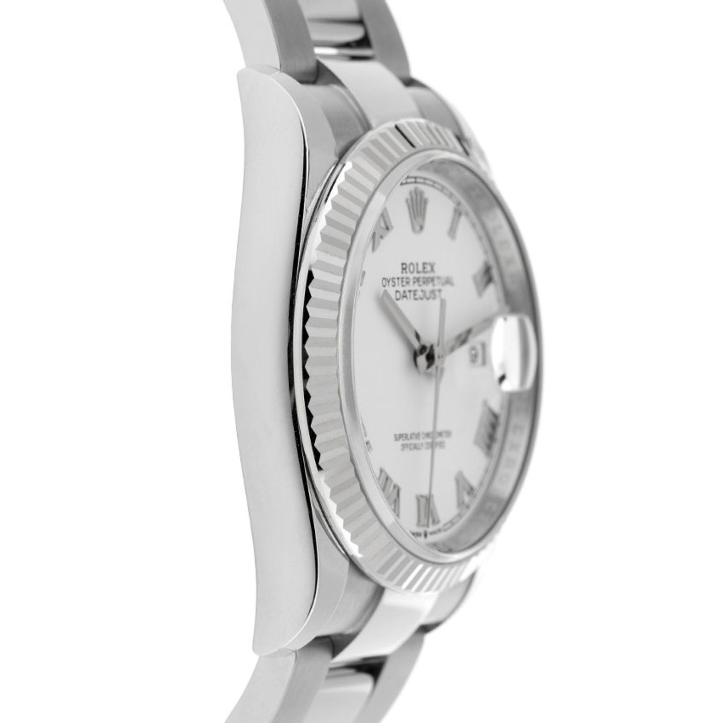 Rolex Datejust 36 126234 (2020) - White dial 36 mm Steel case (4/6)