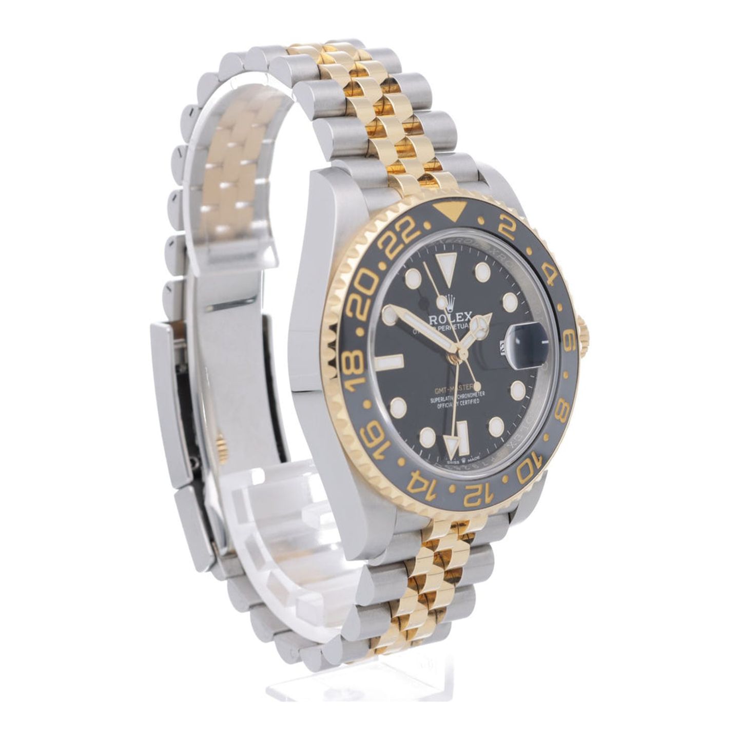 Rolex GMT-Master II 126713GRNR (2024) - Black dial 40 mm Gold/Steel case (7/7)