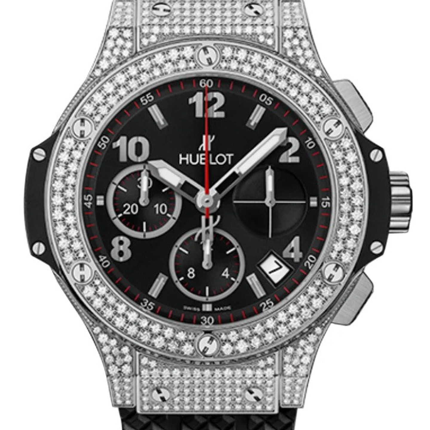 Hublot Big Bang 41 mm 341.SX.130.RX.174 (2025) - Black dial 41 mm Steel case (1/1)