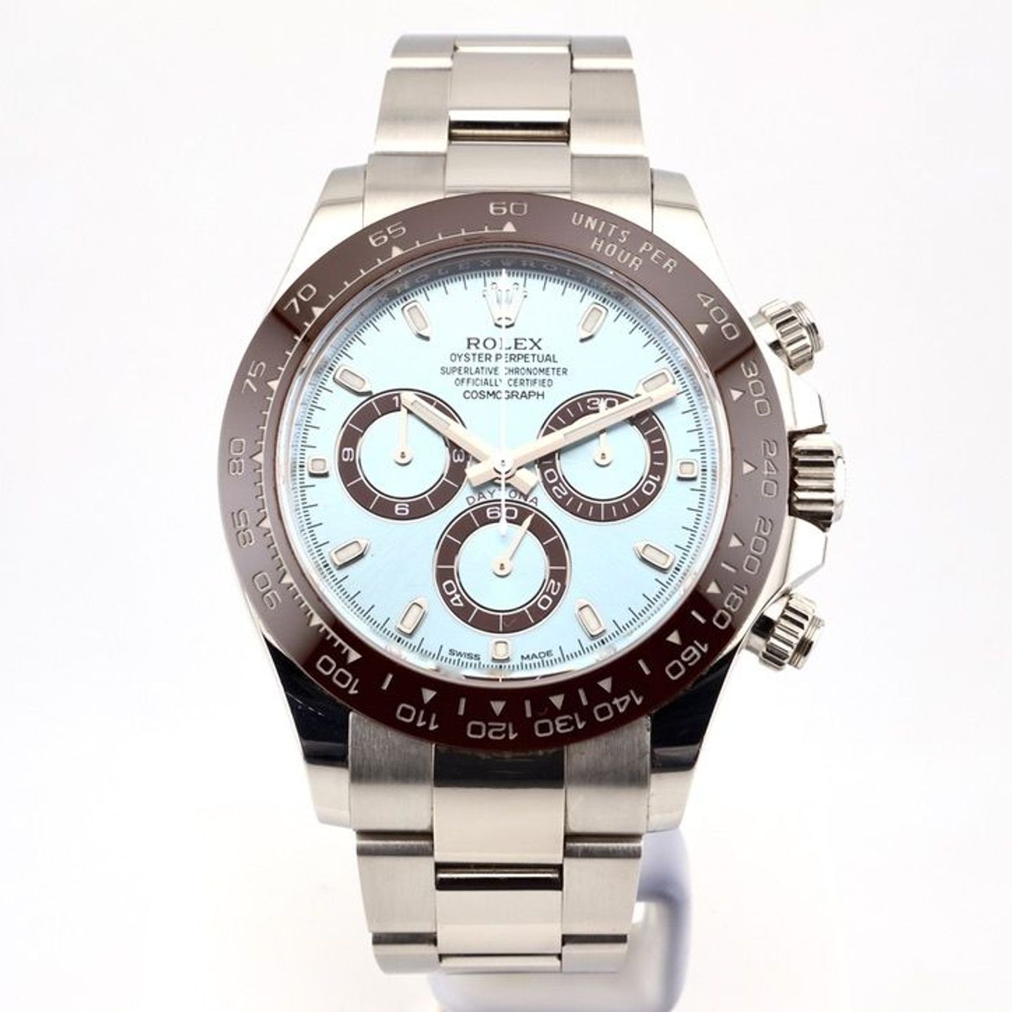 Rolex Daytona 116506 (2019) - Blauw wijzerplaat 40mm Platina (1/2)