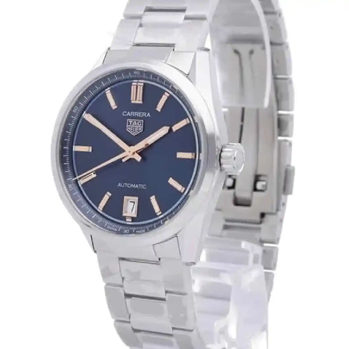 TAG Heuer Carrera WBN2311.BA0001 (2025) - Blauw wijzerplaat 36mm Staal (2/3)