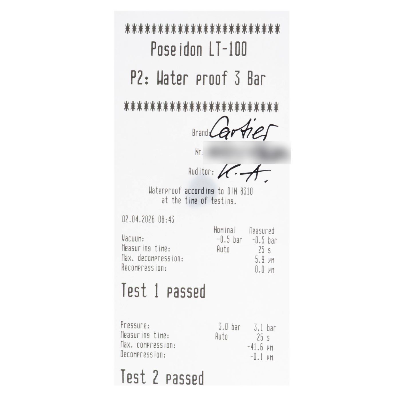 Cartier Pasha W3101155 (2000) - White dial 38 mm Gold/Steel case (5/8)