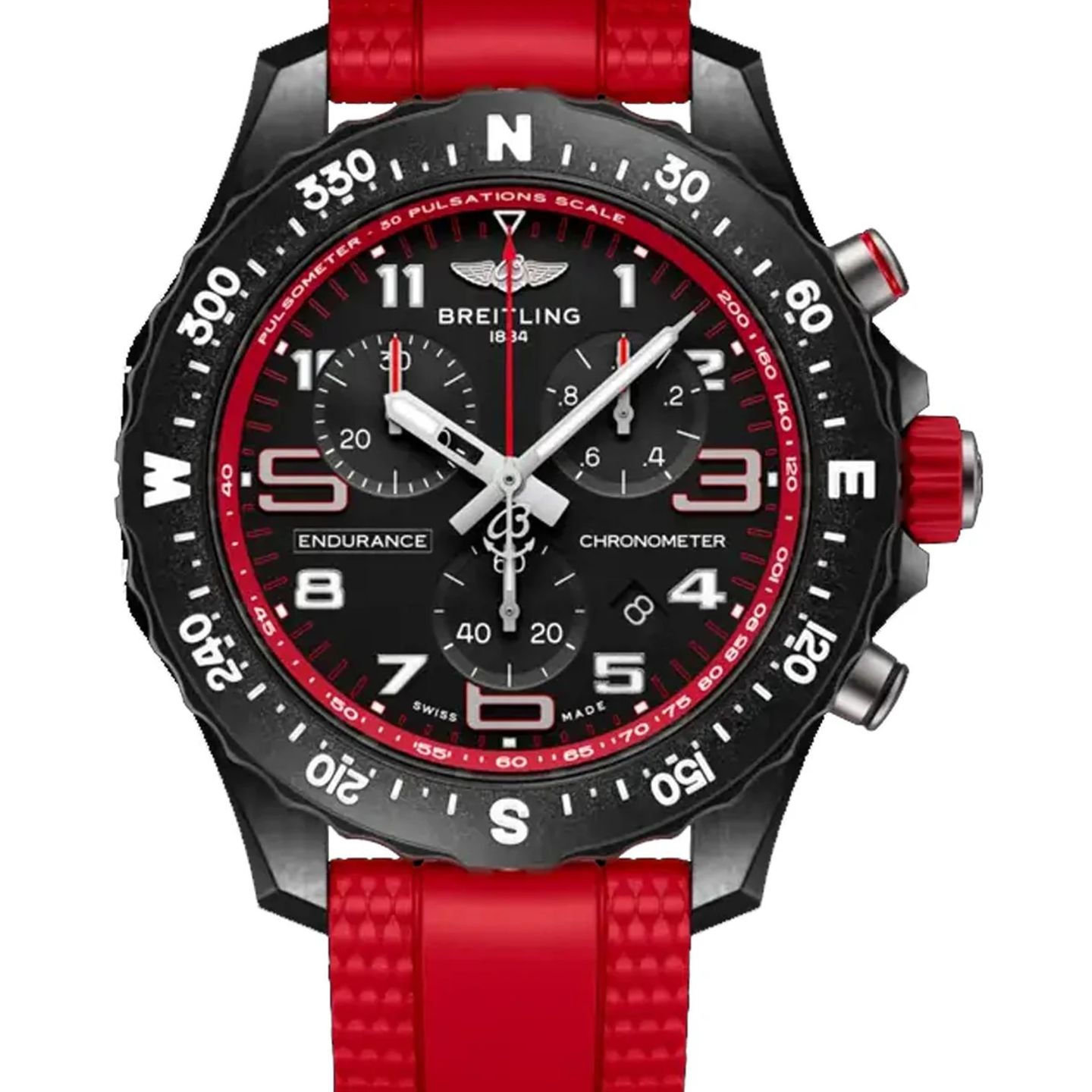 Breitling Endurance Pro X83310D91B2S1 (2026) - Black dial 39 mm Plastic case (1/1)