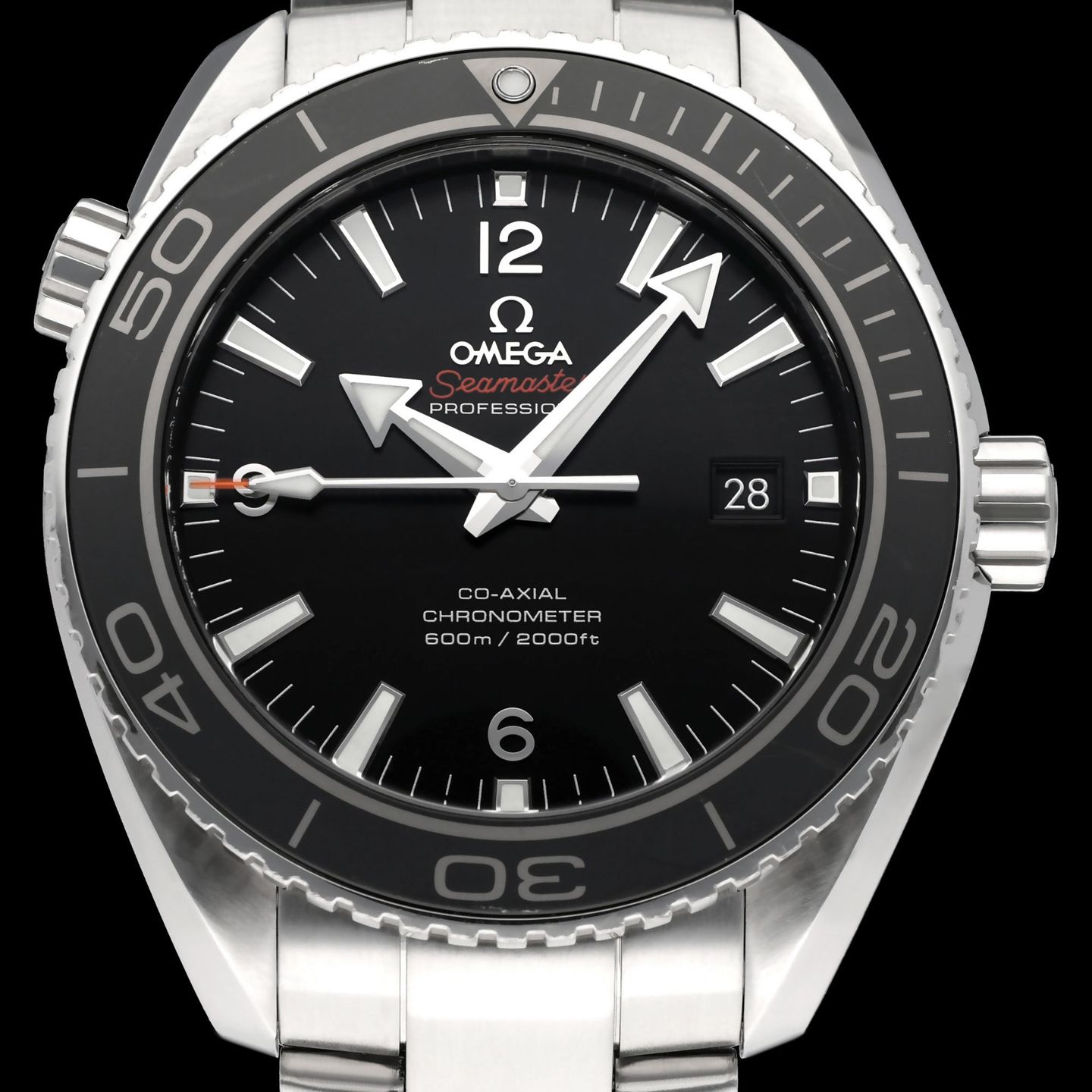 Omega Seamaster Planet Ocean 232.30.46.21.01.001 (2015) - Black dial 46 mm Steel case (1/8)