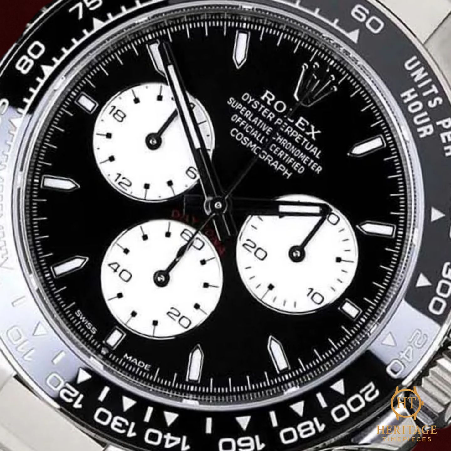 Rolex Daytona 126529LN (2024) - Black dial 40 mm White Gold case (3/8)