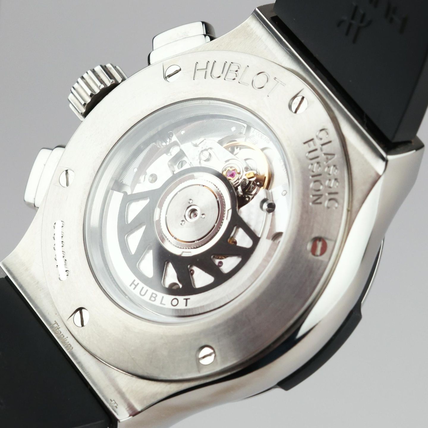 Hublot Classic Fusion Chronograph 521.NX.1170.LR (2016) - Zwart wijzerplaat 45mm Titanium (8/8)