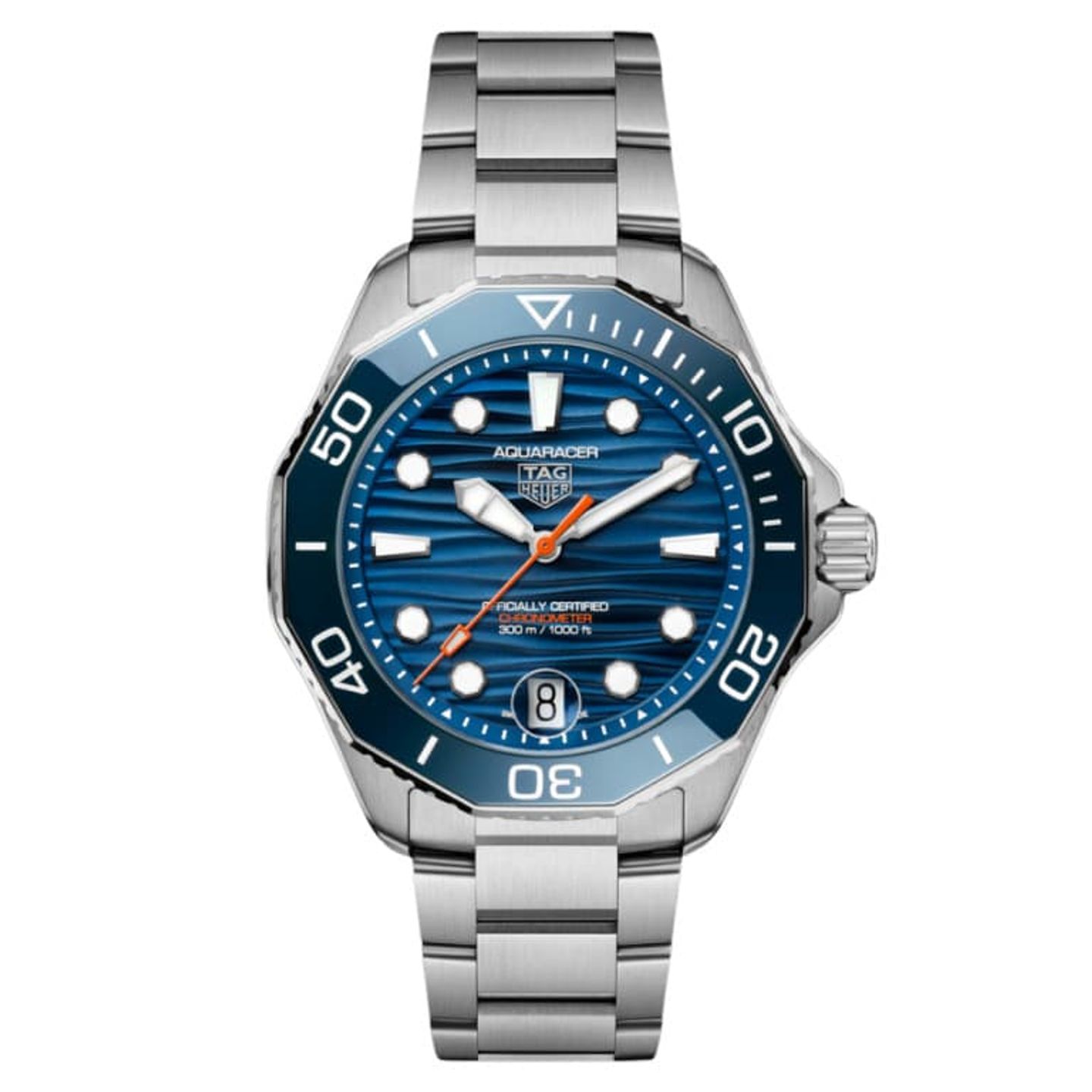 TAG Heuer Aquaracer 300M WBP5111.BA0013 (2024) - Blauw wijzerplaat 42mm Staal (1/1)