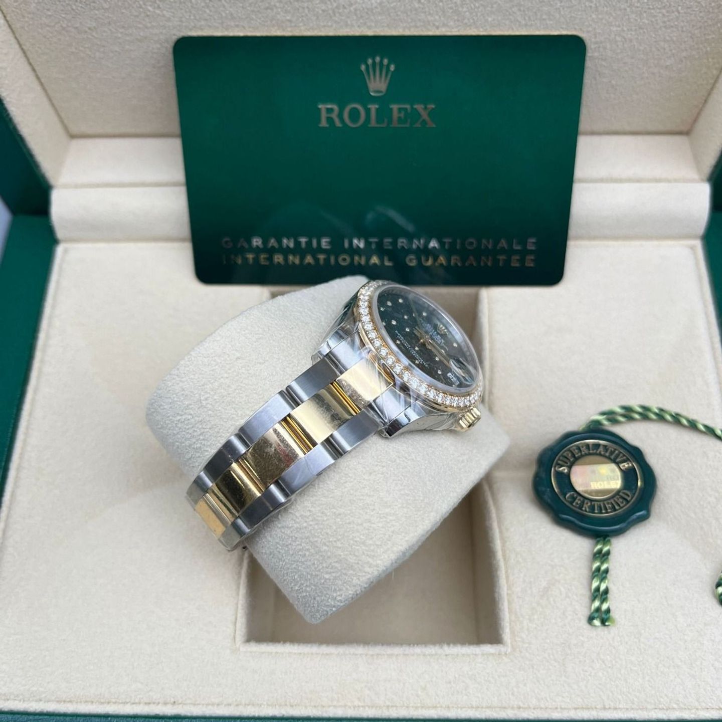 Rolex Datejust 31 278383RBR (2024) - Green dial 31 mm Steel case (5/8)