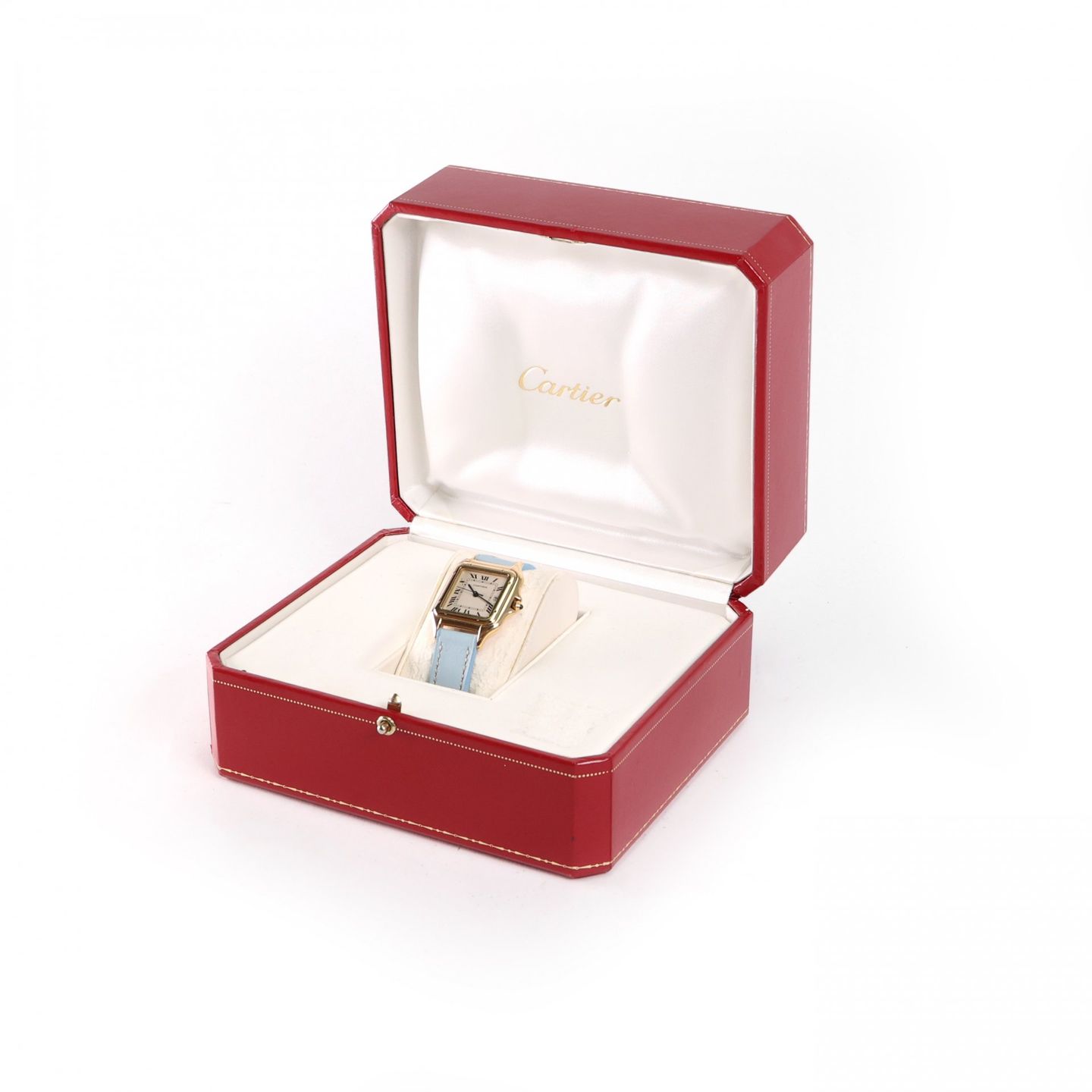 Cartier Panthère 8839 (Unknown (random serial)) - White dial 27 mm Yellow Gold case (6/6)