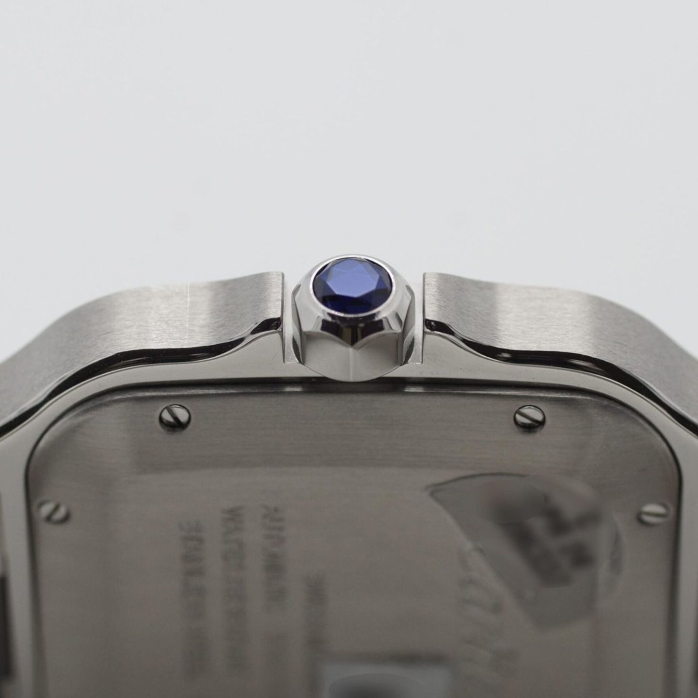 Cartier Santos WSSA0048 (2023) - Blue dial 40 mm Steel case (5/8)