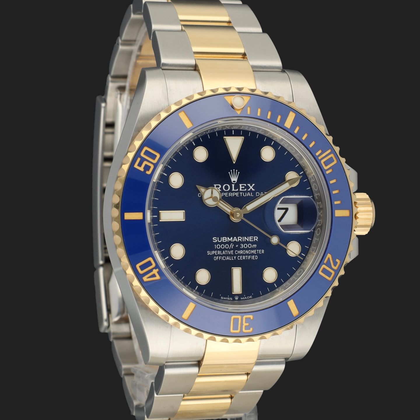 Rolex Submariner Date 126613LB (2021) - 41 mm Gold/Steel case (4/8)