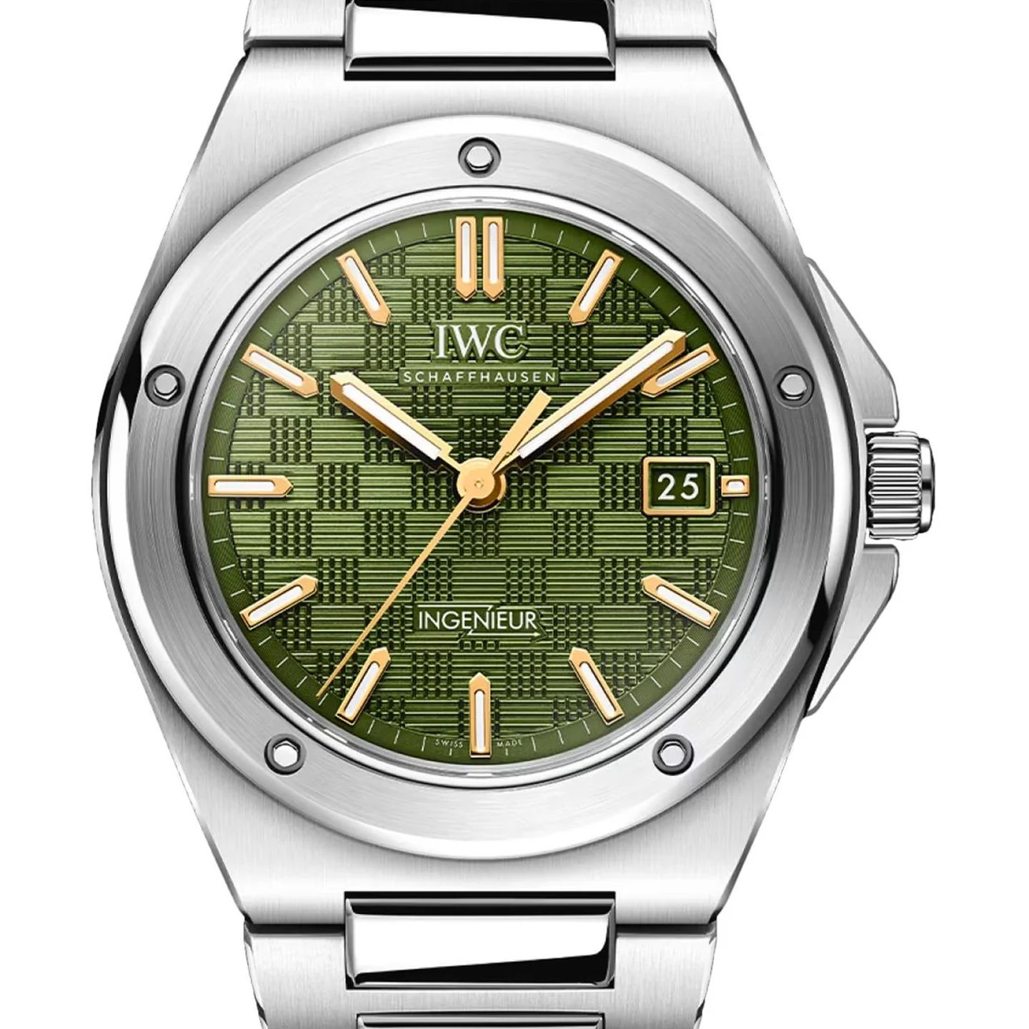 IWC Ingenieur Automatic IW328908 (2026) - Green dial 40 mm Steel case (1/1)