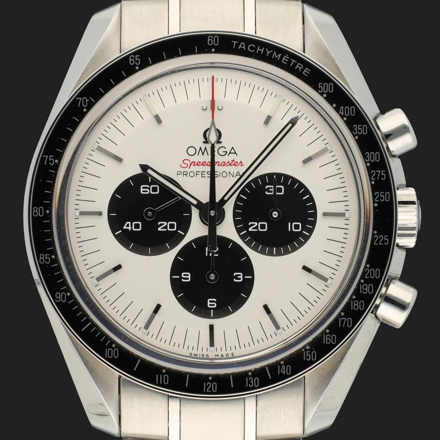 Omega Speedmaster Professional Moonwatch 522.30.42.30.04.001 (2019) - Wit wijzerplaat 42mm Staal (2/8)