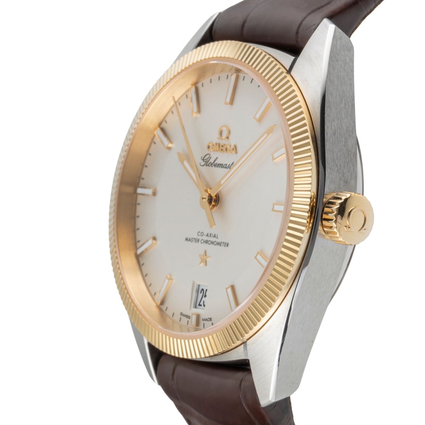 Omega Globemaster 130.23.39.21.02.001 (Onbekend (willekeurig serienummer)) - Zilver wijzerplaat 39mm Staal (6/8)
