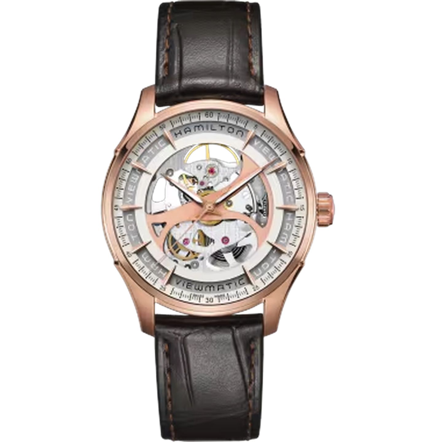 Hamilton Jazzmaster H42545551 (2025) - Transparant wijzerplaat 40mm Staal (1/1)