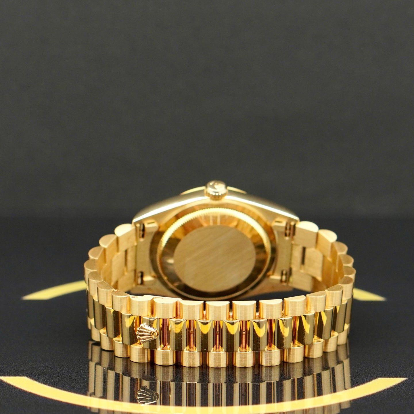 Rolex Day-Date 36 18238 (1989) - Champagne wijzerplaat 36mm Geelgoud (7/7)