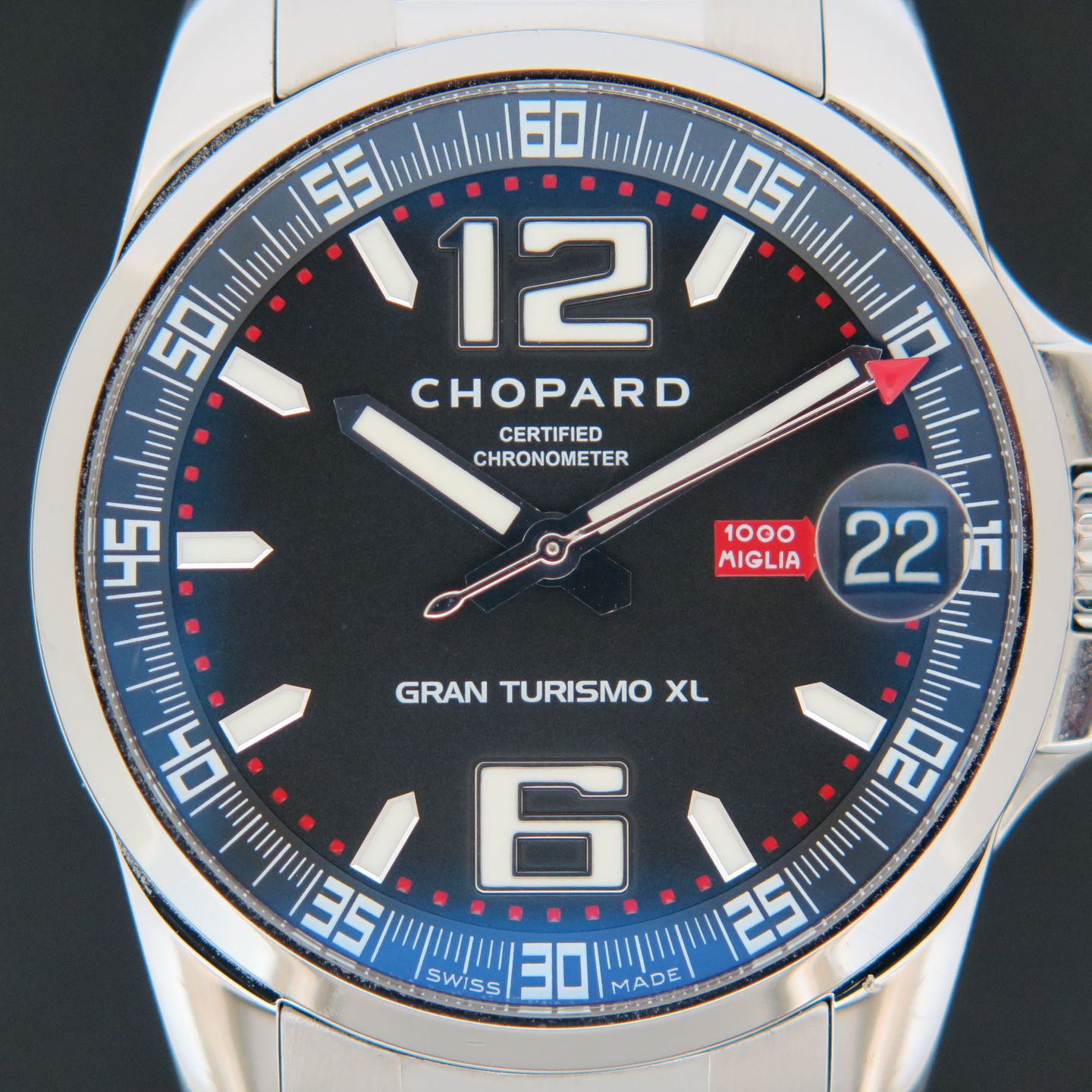 Chopard Mille Miglia 16/8997 (2009) - 44mm Staal (2/4)
