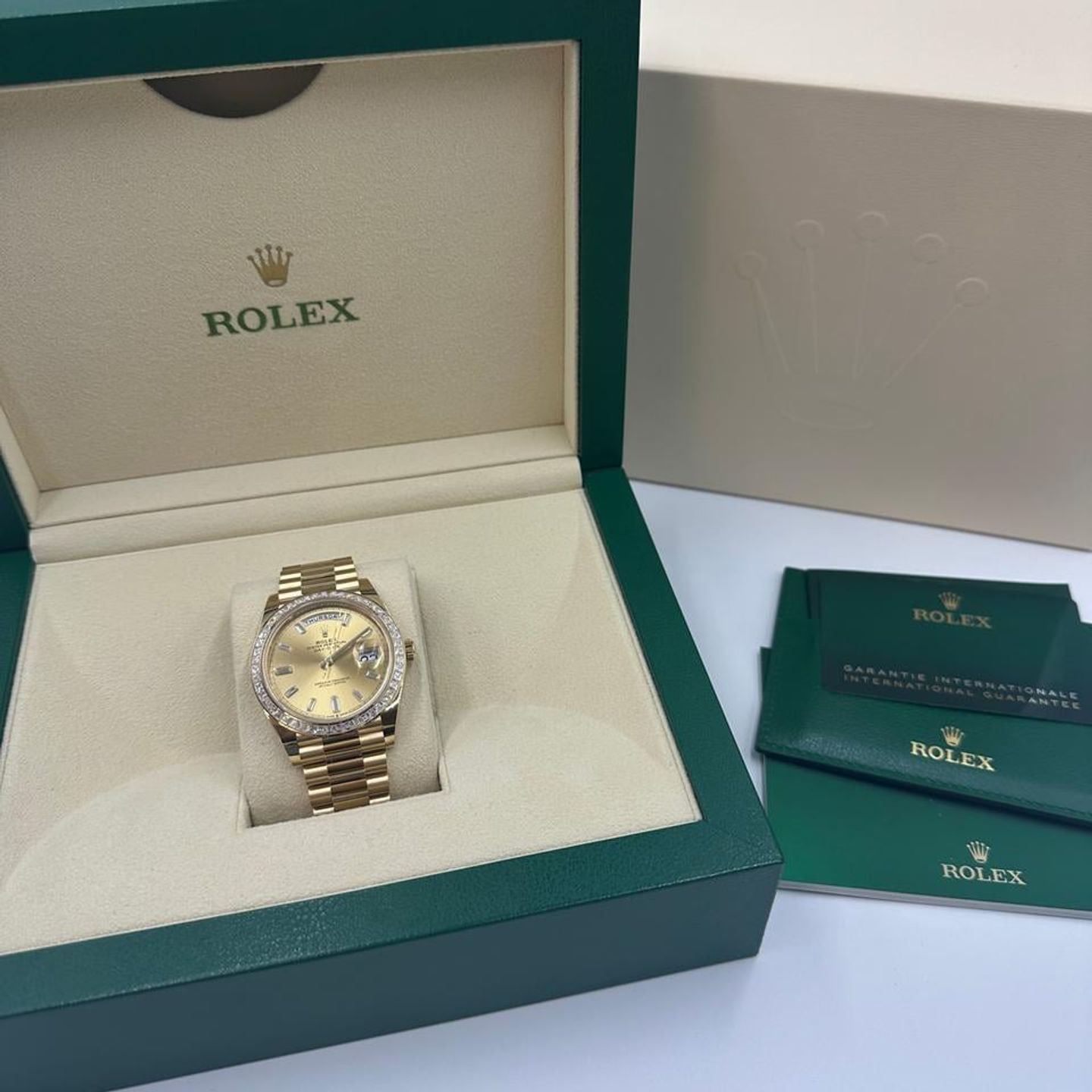 Rolex Day-Date 228398TBR - (8/10)