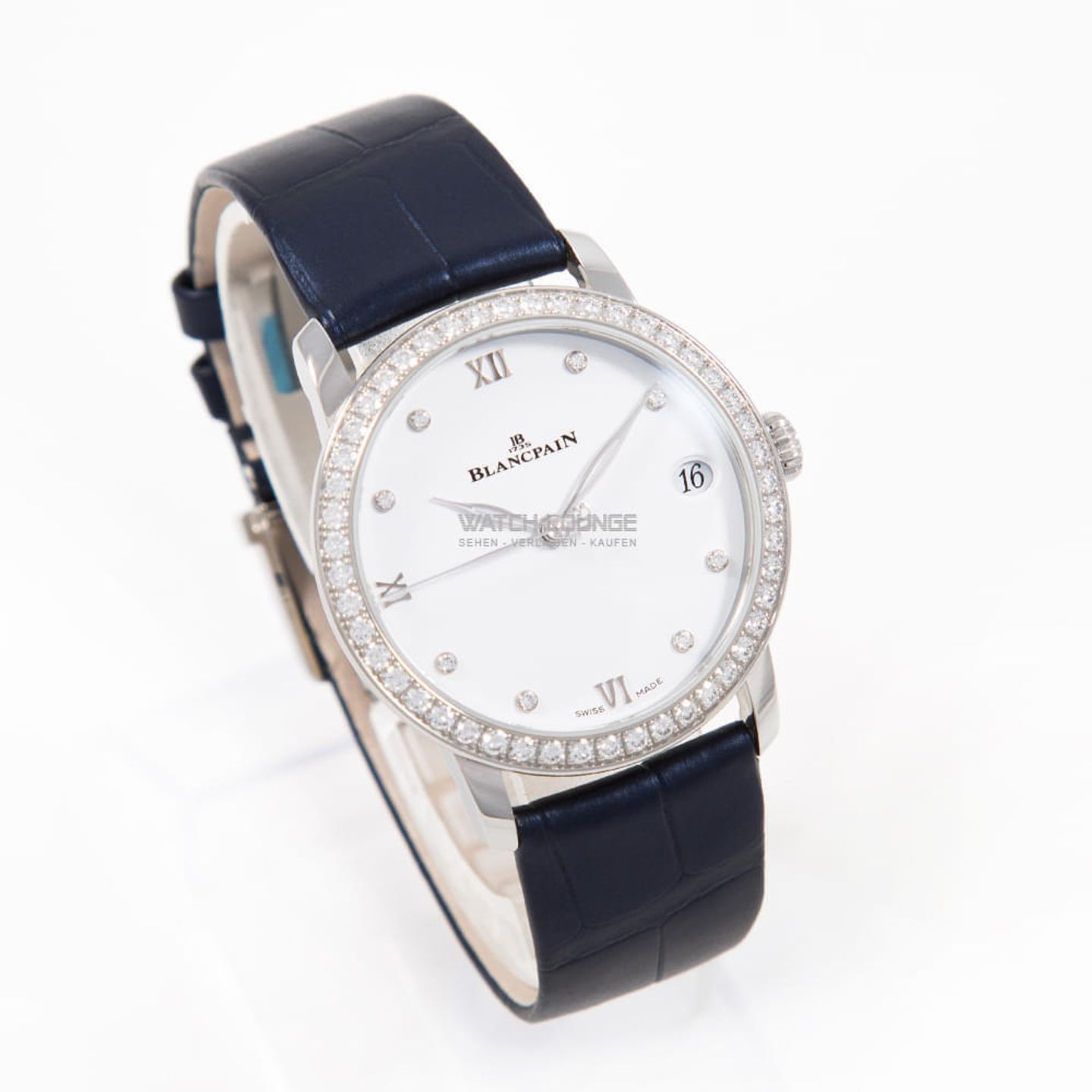 Blancpain Villeret 6127-4628-55B (2025) - White dial 34 mm Steel case (4/8)