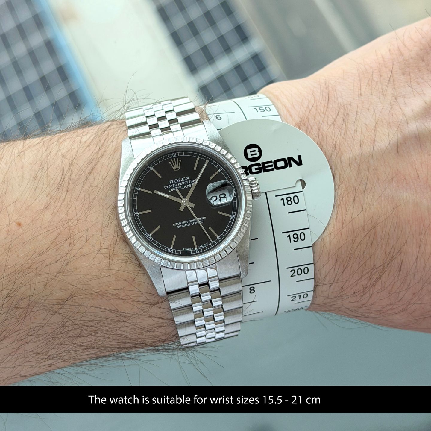 Rolex Datejust 36 16220 (1989) - 36mm Staal (2/8)