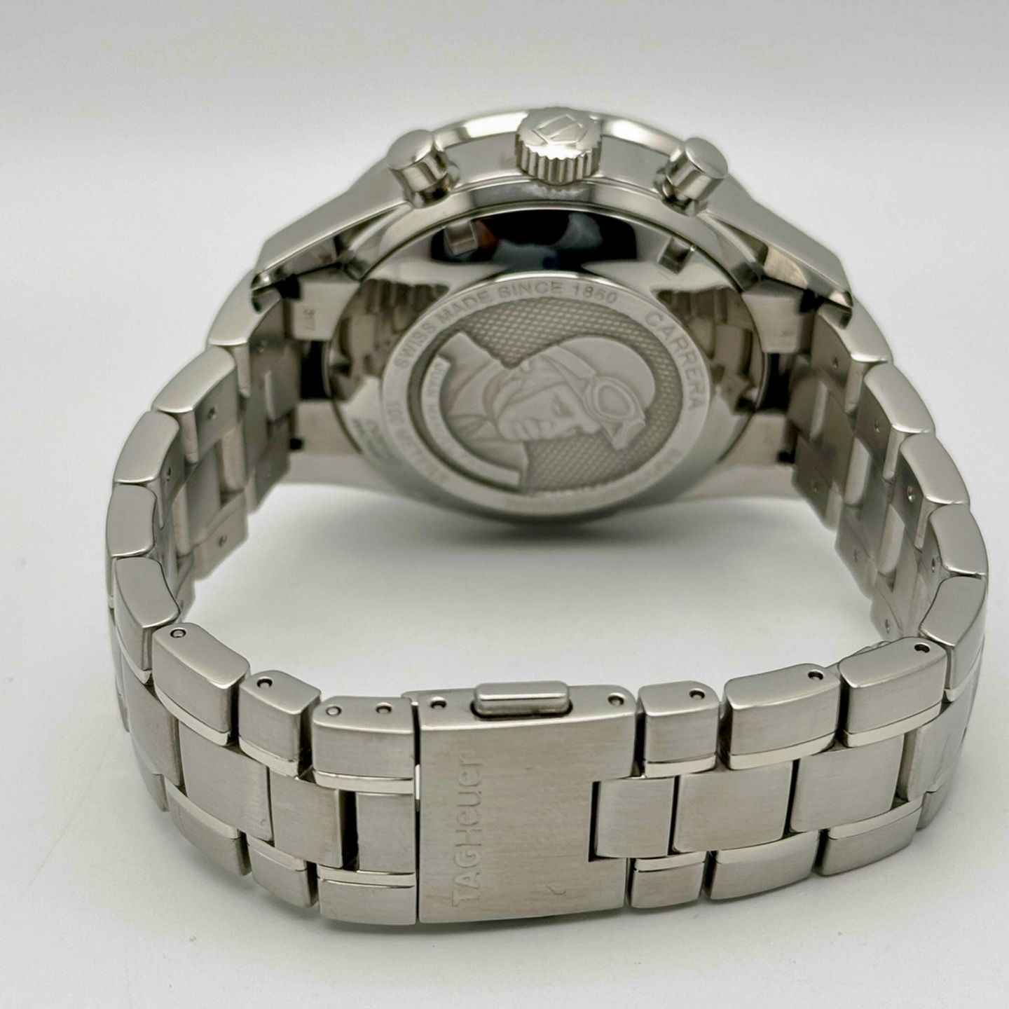 TAG Heuer Carrera Calibre 16 CV201AG.BA0725 (2014) - Black dial 41 mm Steel case (8/8)