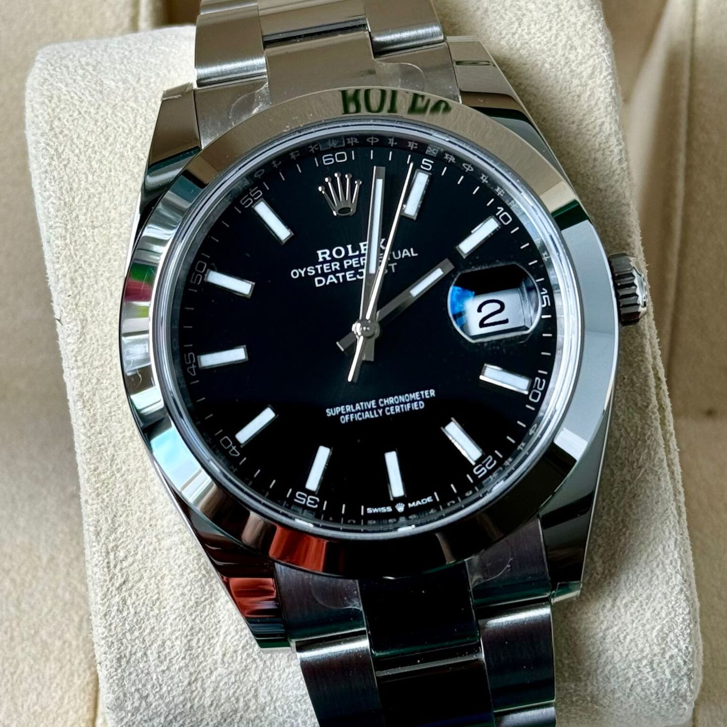 Rolex Datejust 41 126300 (2024) - 41mm Staal (1/7)