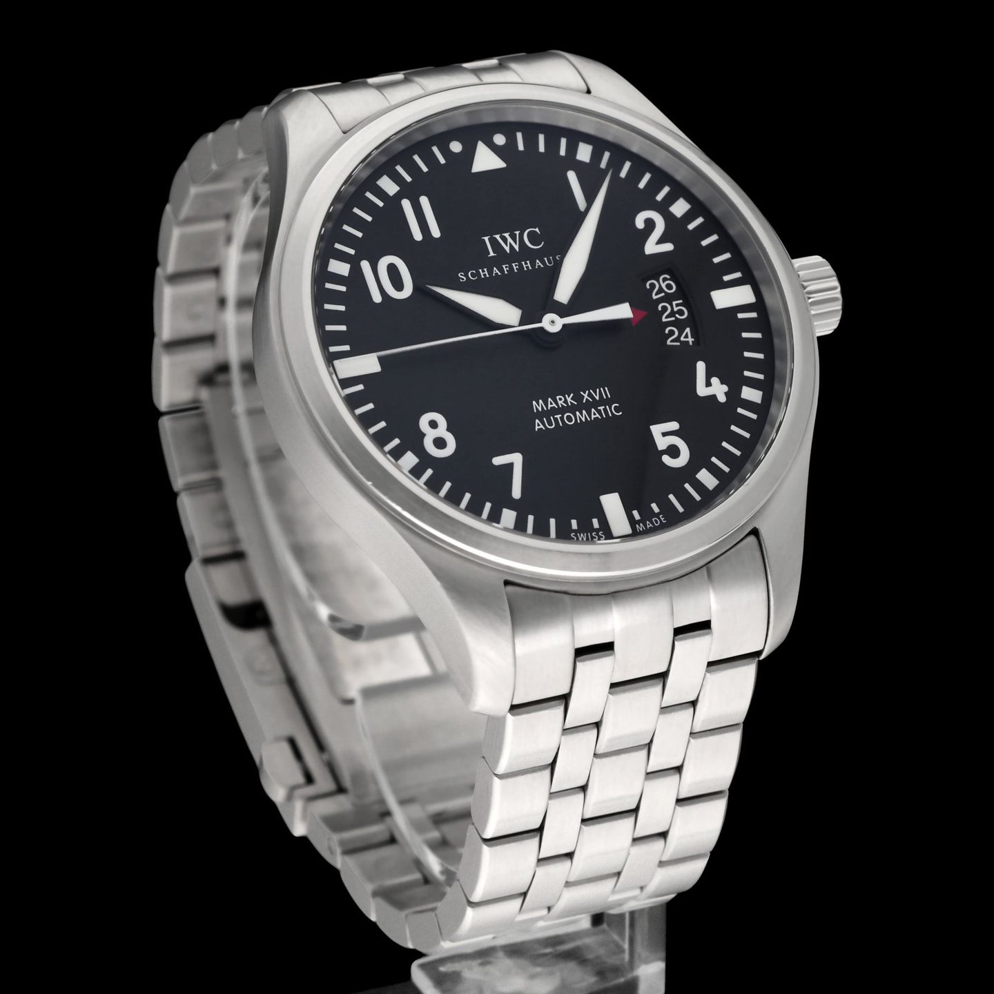 IWC Pilot Mark IW326504 (2015) - 41mm Staal (3/8)