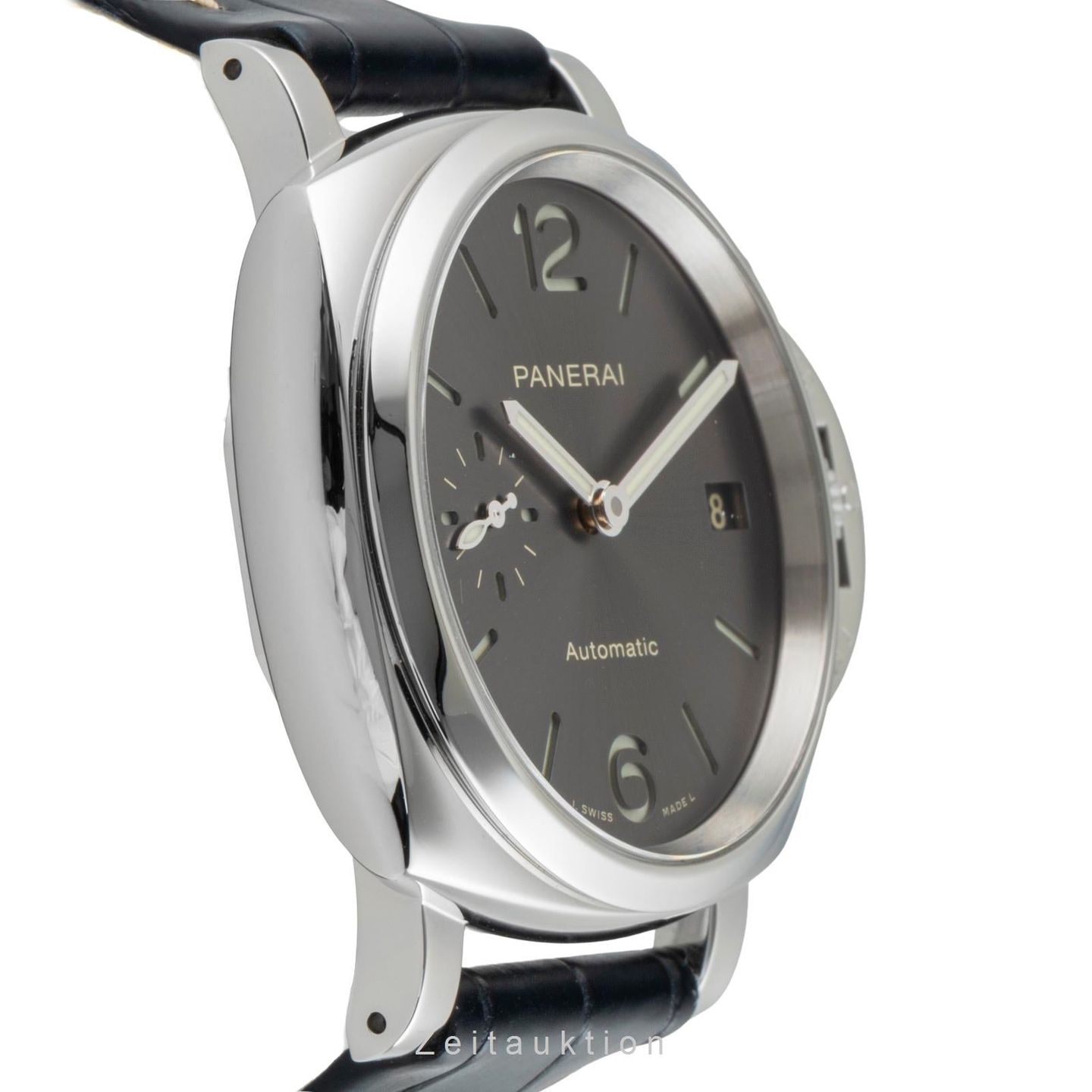 Panerai Luminor Due PAM00755 (Unknown (random serial)) - Grey dial 38 mm Steel case (6/8)