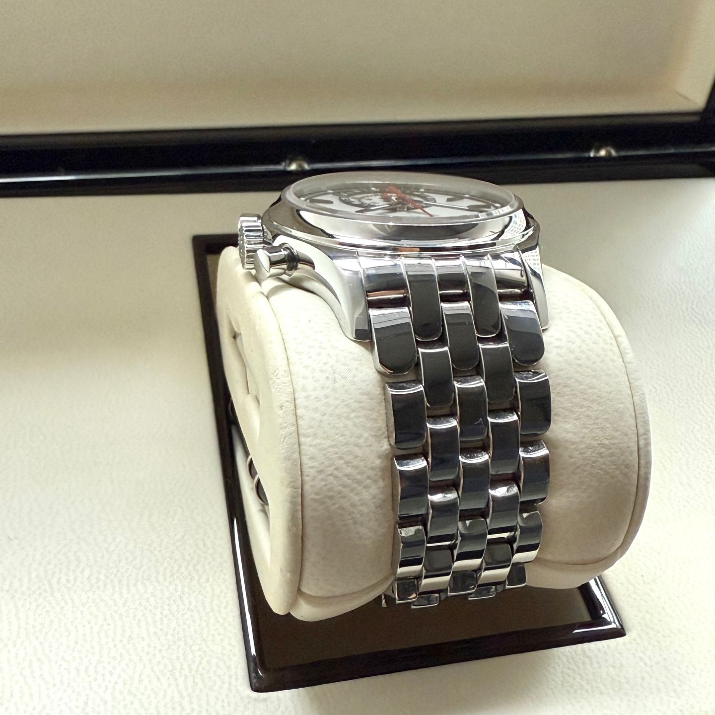 Patek Philippe Annual Calendar Chronograph 5960/1A-001 (2015) - Silver dial 41 mm Steel case (5/6)