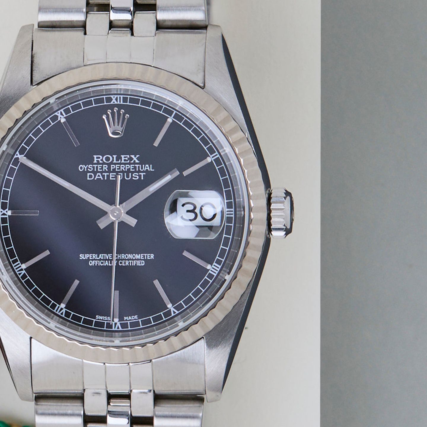 Rolex Datejust 36 16234 (2002) - 36 mm Steel case (5/8)