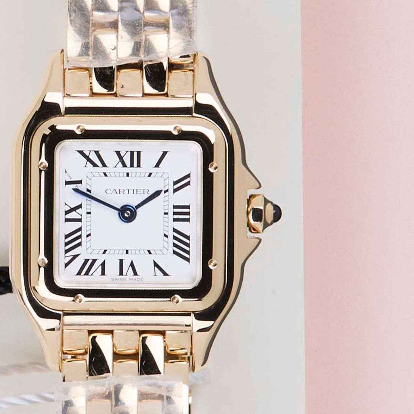 Cartier Panthère WGPN0059 (2026) - White dial 22 mm Yellow Gold case (5/8)