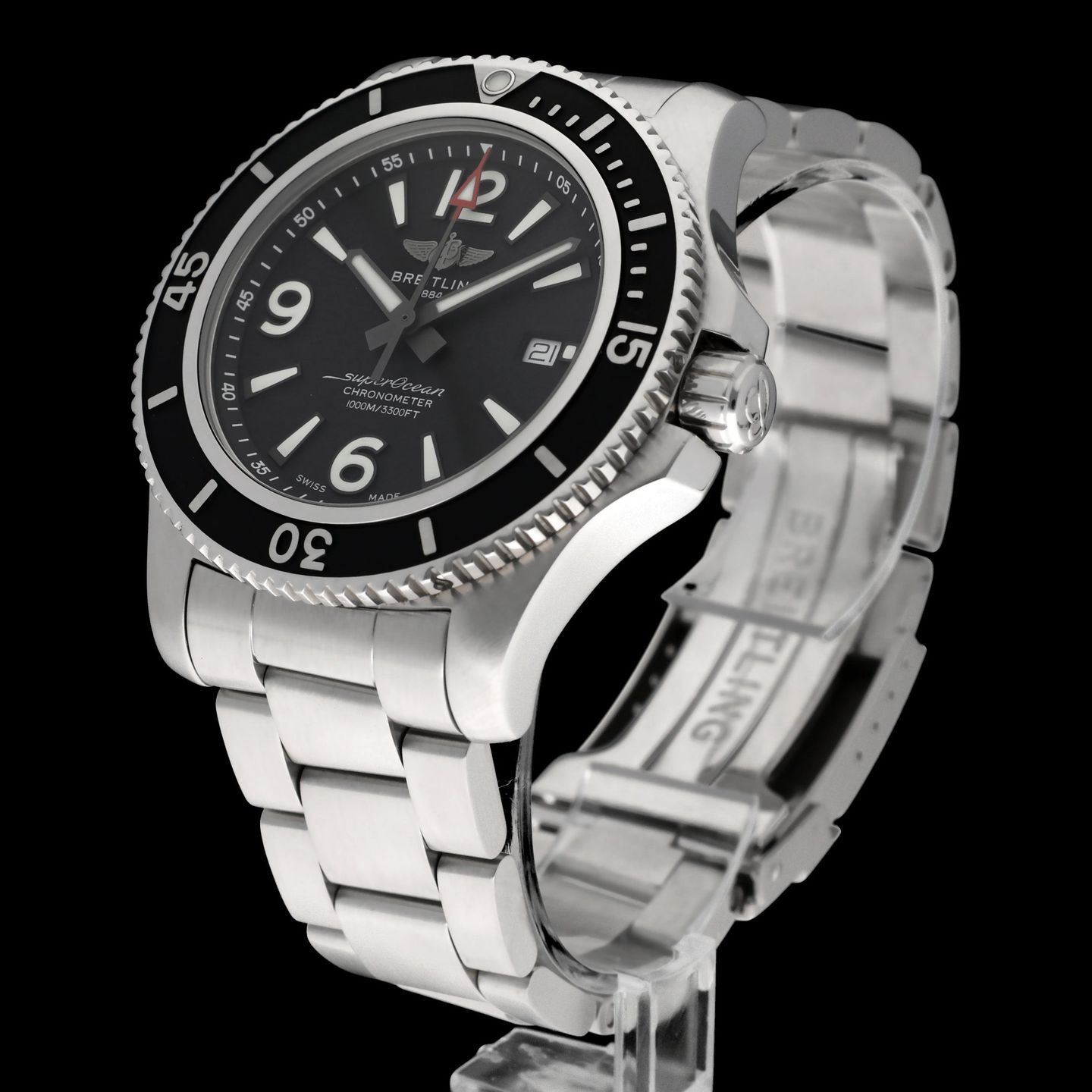 Breitling Superocean 44 A17367 (2022) - Blue dial 44 mm Steel case (5/8)