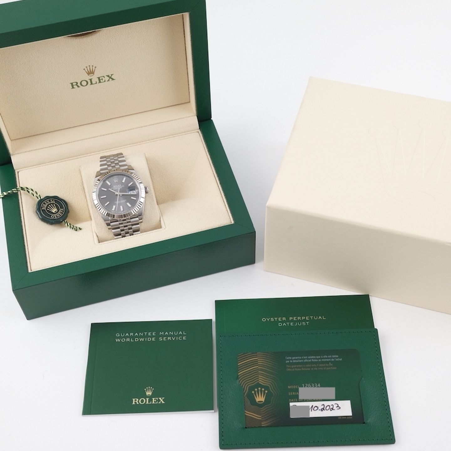 Rolex Datejust 41 126334 (2023) - 41mm Staal (8/8)