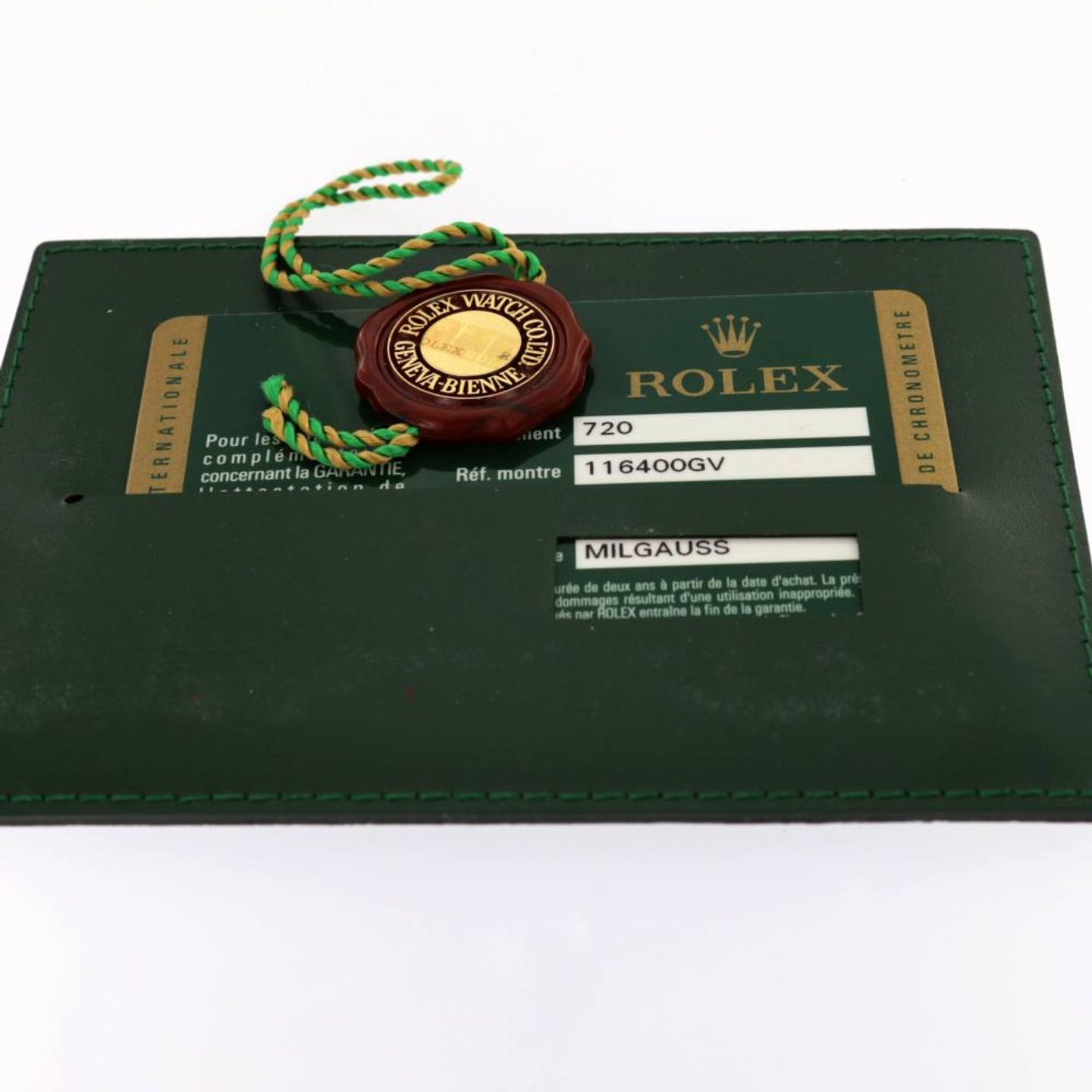 Rolex Milgauss 116400 (2011) - 40 mm Steel case (5/7)