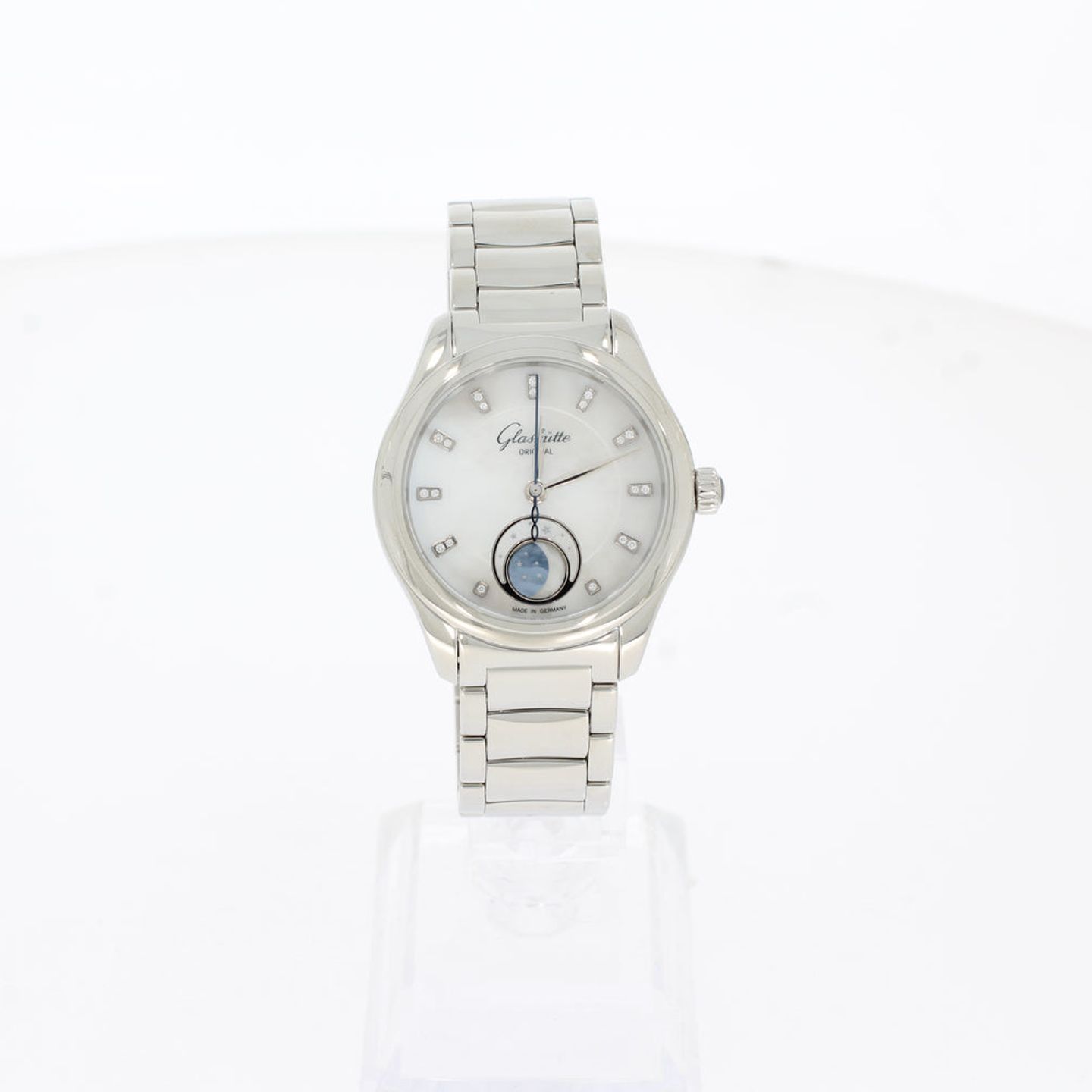 Glashütte Original Lady Serenade 1-35-14-02-02-14 (2025) - Pearl dial 33 mm Steel case (1/4)