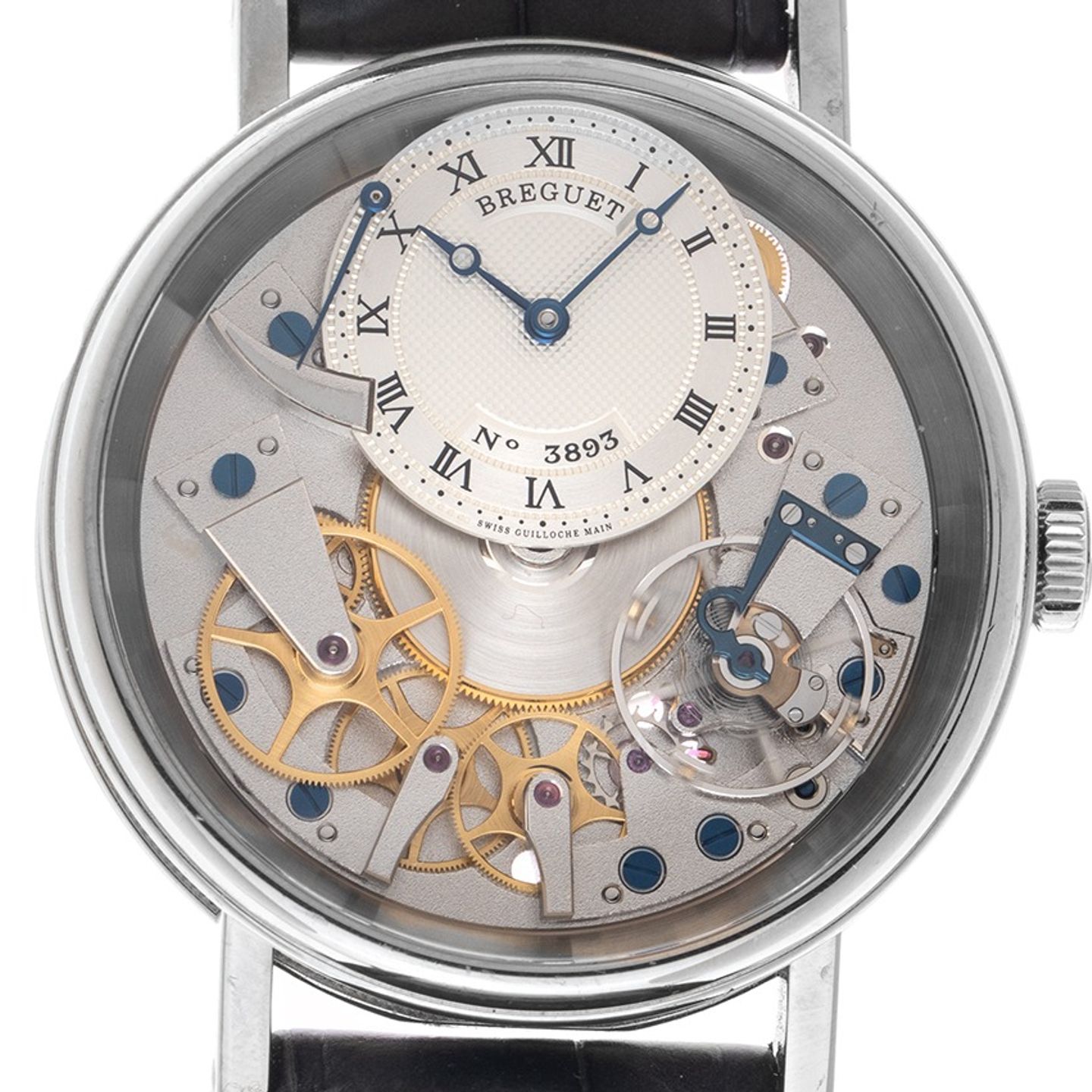 Breguet Tradition 7057BB/11/9W6 (2018) - Zilver wijzerplaat 40mm Witgoud (1/7)