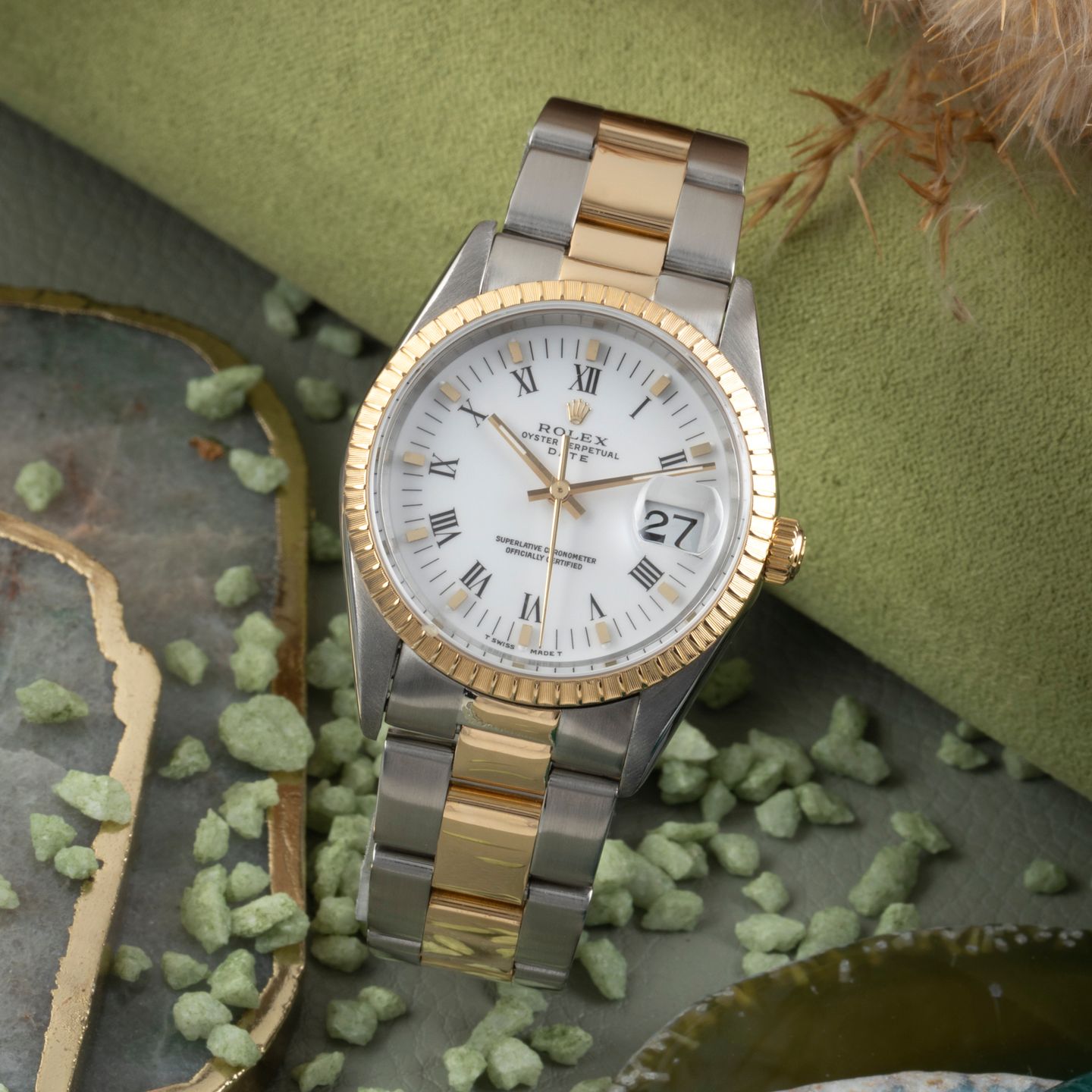 Rolex Oyster Perpetual Date 15223 - (1/8)