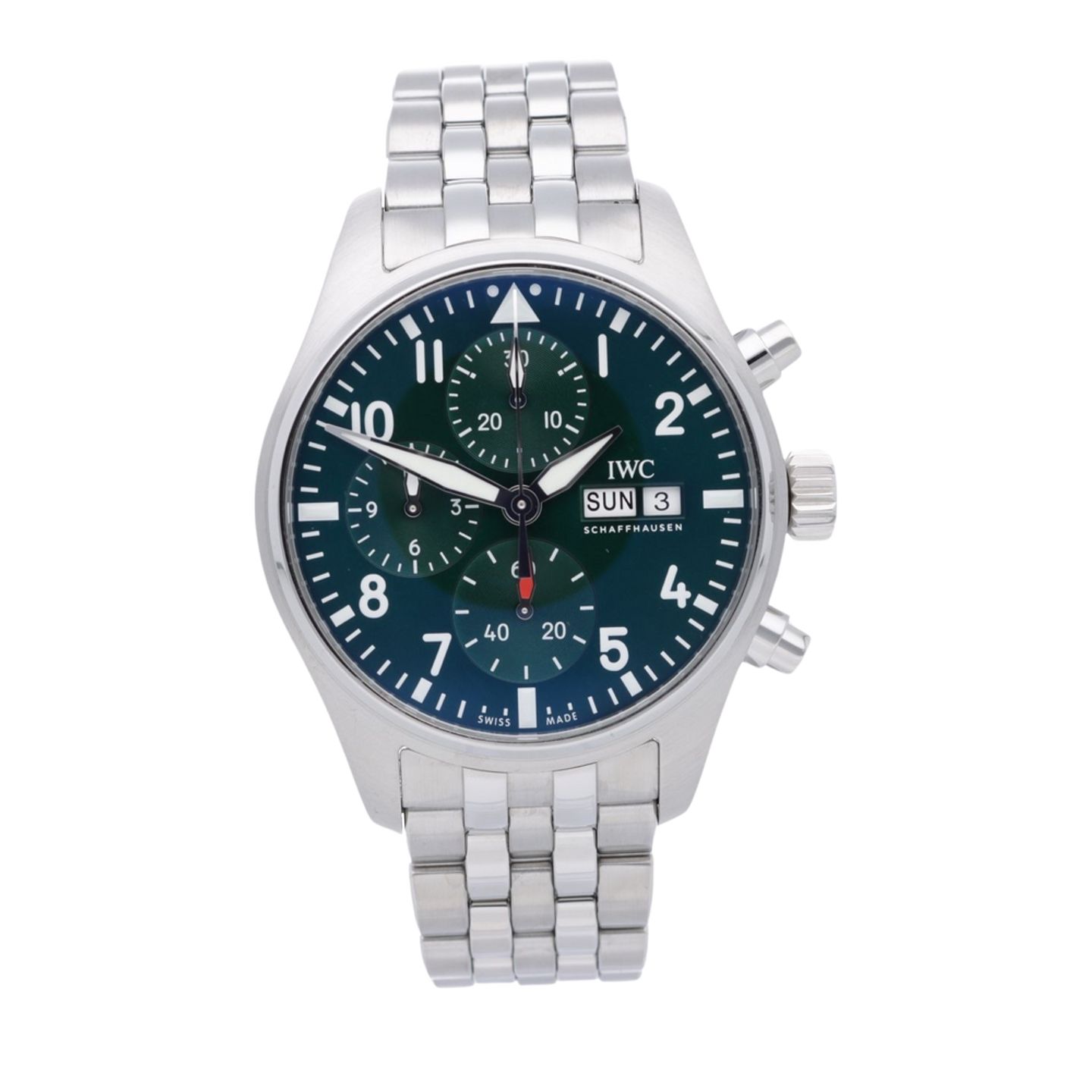 IWC Pilot Chronograph IW388104 (2024) - Blue dial 41 mm Steel case (1/7)