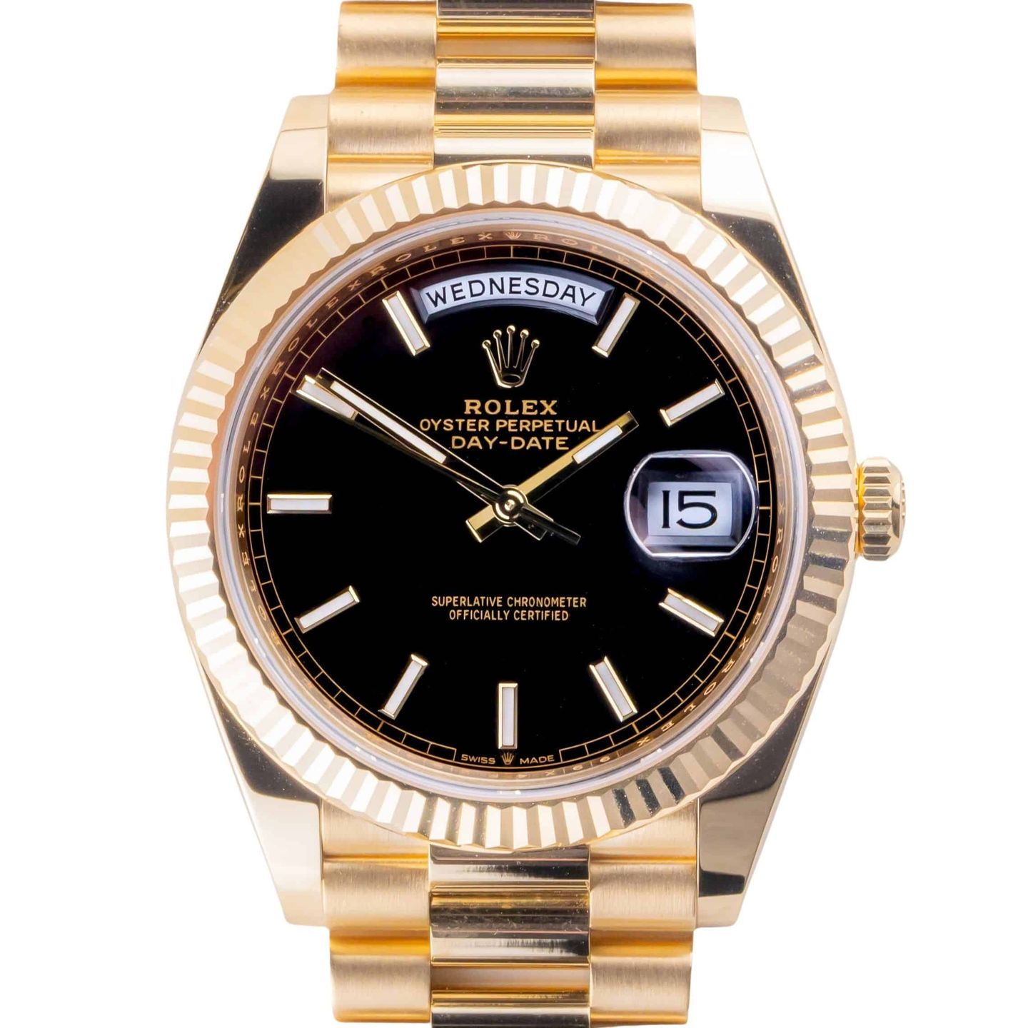 Rolex Day-Date 40 228238 (2026) - 40 mm Yellow Gold case (3/8)